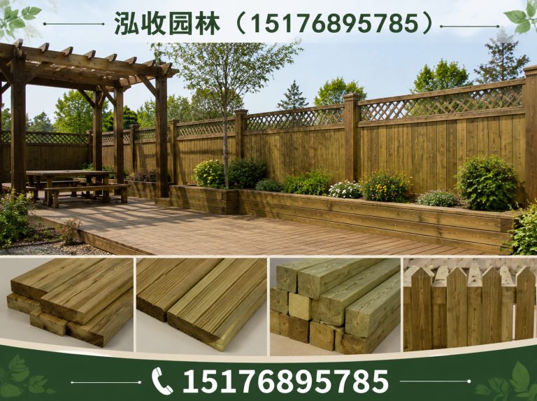 淮南塑木地板展示图